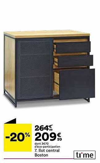 Ilot Central Boston Time