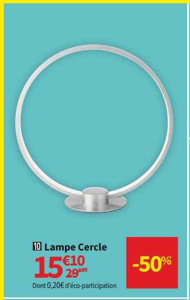 Lampe Cercle