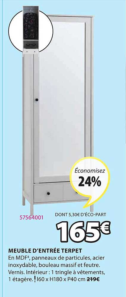 meuble d'entrée terpet