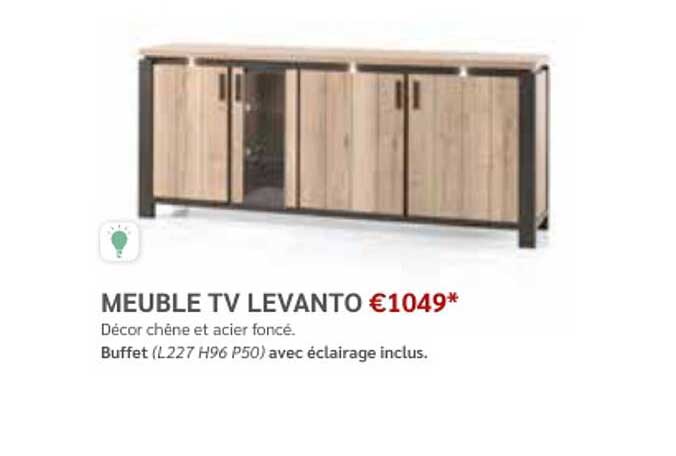 meuble tv levanto