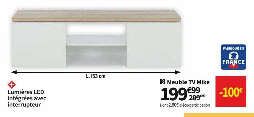 meuble tv mike