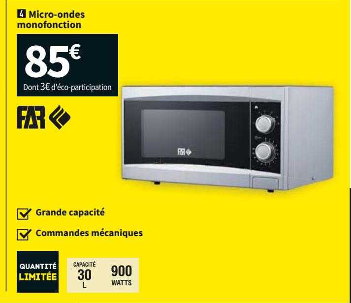 micro-ondes monofonction far