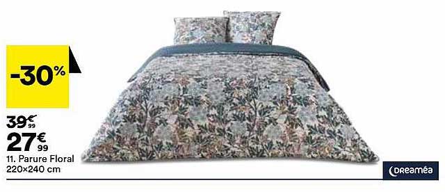 Parure Floral 220 X 240 Cm Dreaméa