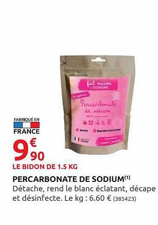 percarbonate de sodium