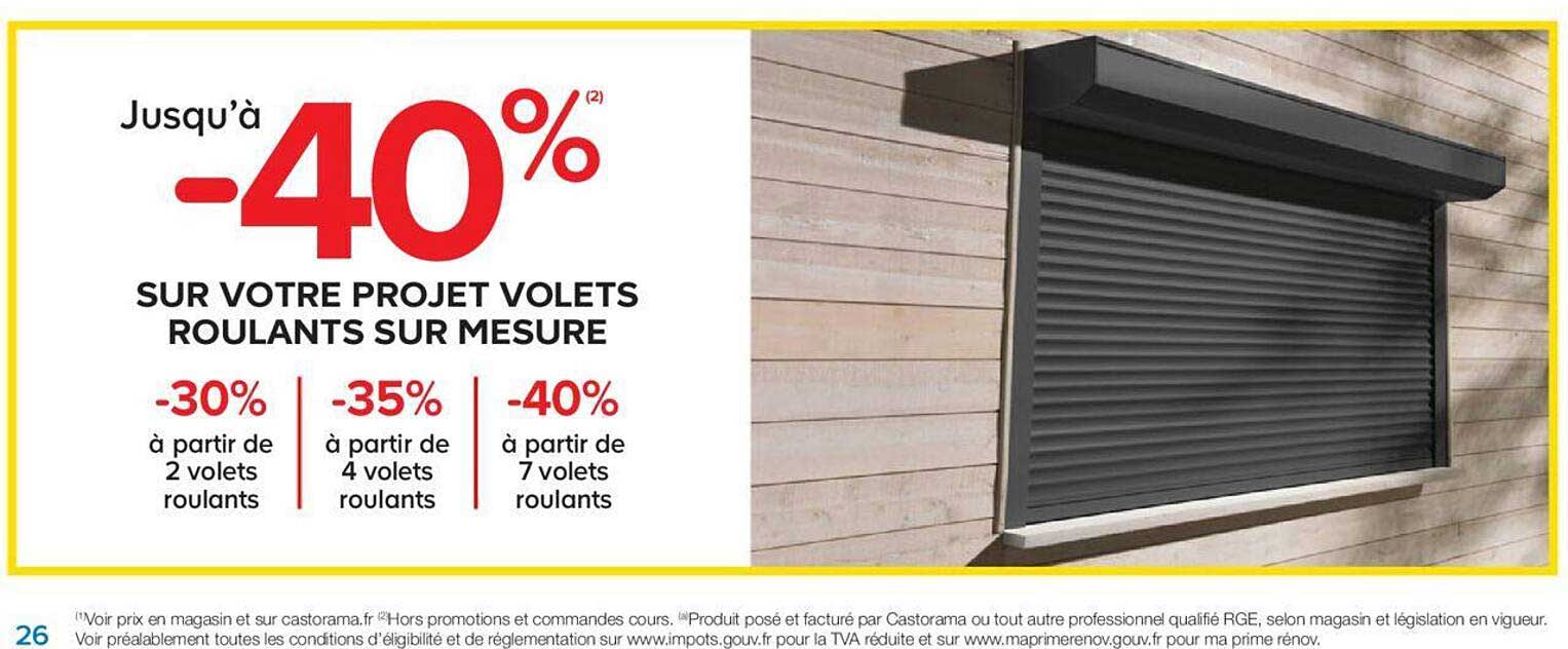 projet volets roulant sur mesure