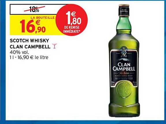 scotch whisky clan campbell