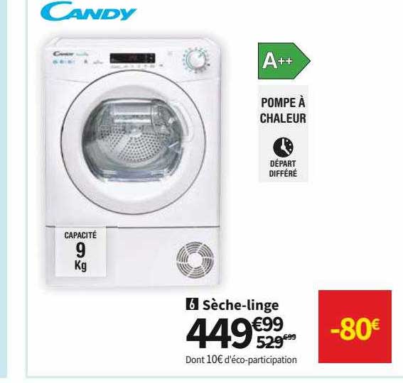 sèche-linge candy