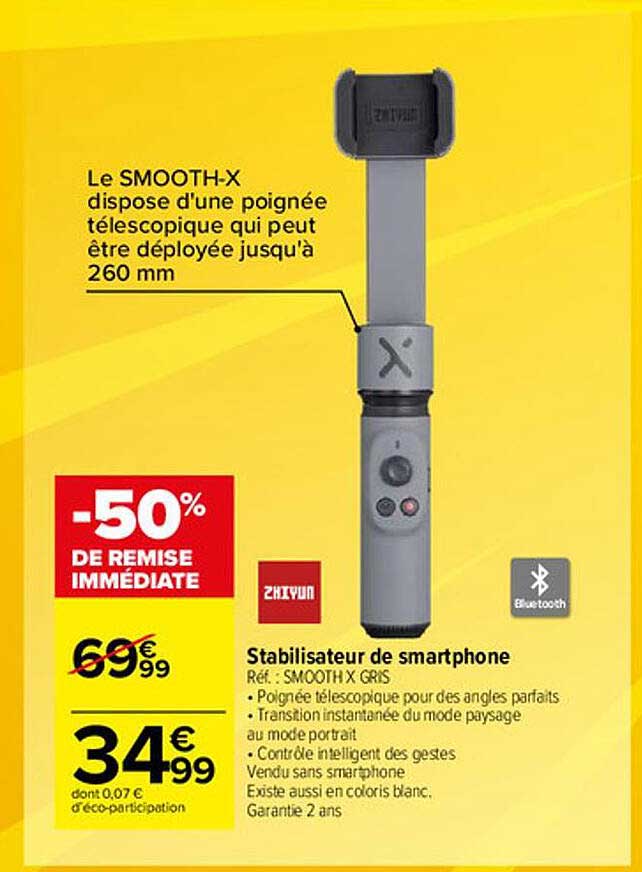 stabilisateur de smartphone
