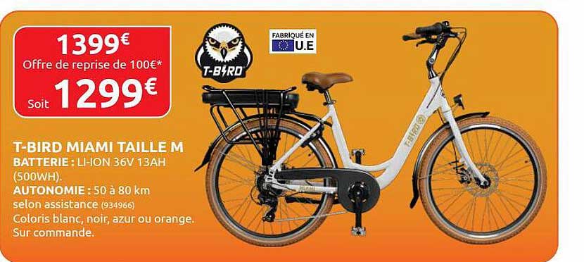 T-bird Miami Taille M