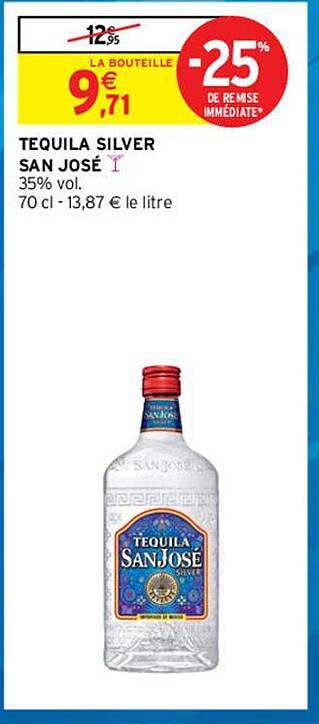 tequila silver san josé