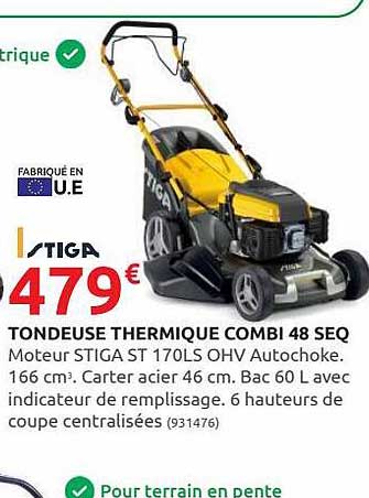 tondeuse thermique combi 48 seq tiga