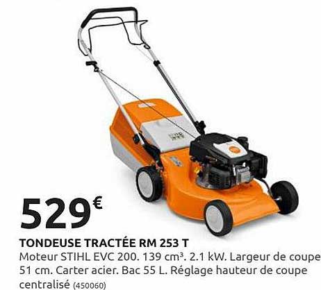 Tondeuse Tractée Rm 253 T
