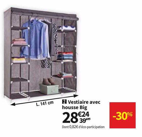 vestiaire avec housse big