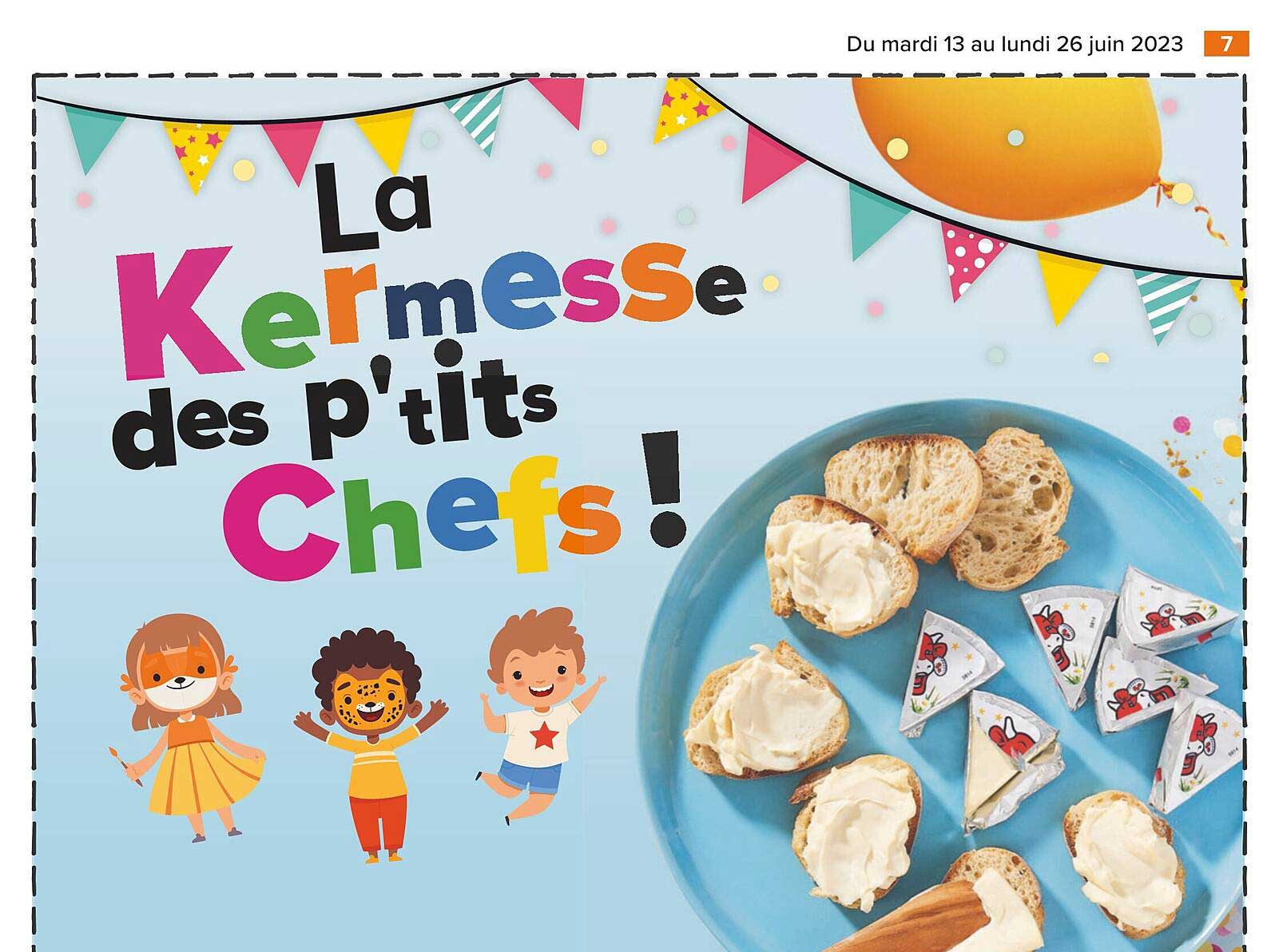 la kermesse des p'tits chefs !