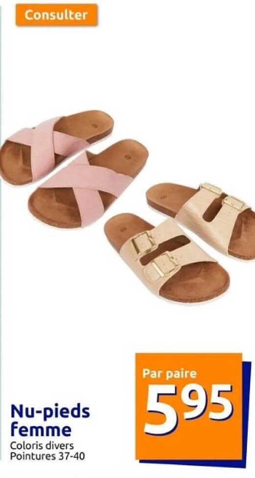 Nu-pieds Femme