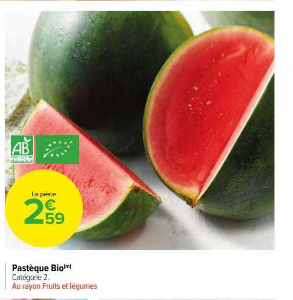 Pastèque Bio