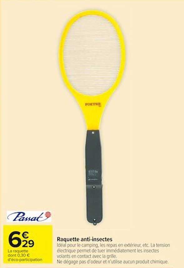 raquette anti-insectes passat