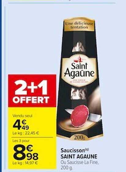 Saucisson Saint Agaûne