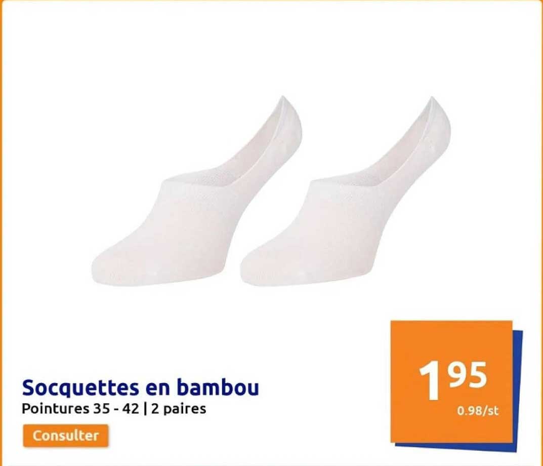 Socquettes En Bambou