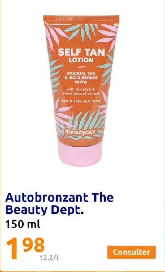 autobronzant the beauty dept