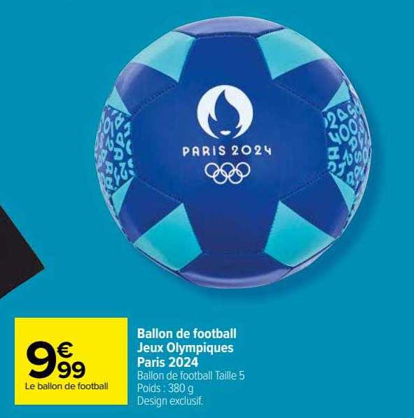 Ballon De Football Jeux Olympiques Paris 2024