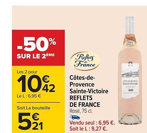 côtes-de-provence sainte-victoire reflets de france