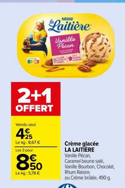 Crème Glacée La Laitière