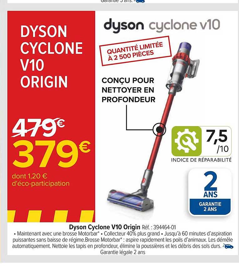 dyson cyclone v10 origin