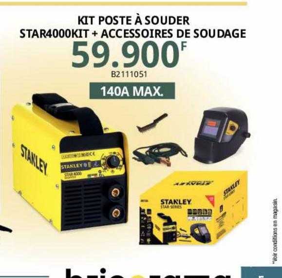 kit poste à souder star4000kit + accessoires de soudage