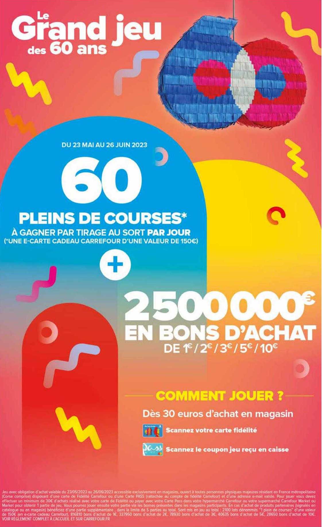 le grand jeu des 60 ans