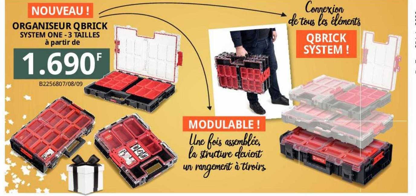 organiseur qbrick