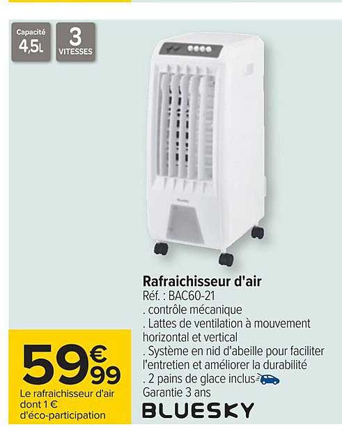 rafraîchisseur d'air bluesky