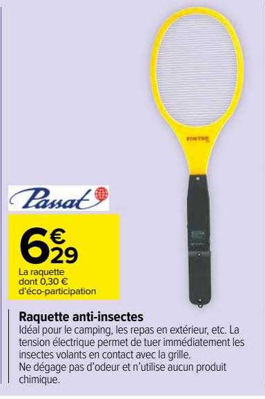 raquette anti-insectes passat