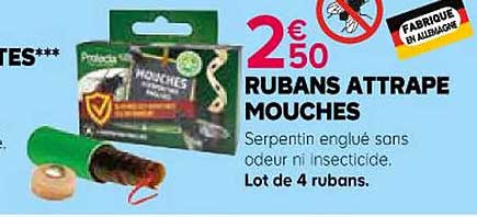 rubans attrape mouches