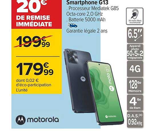 Smartphone G13 Motorola