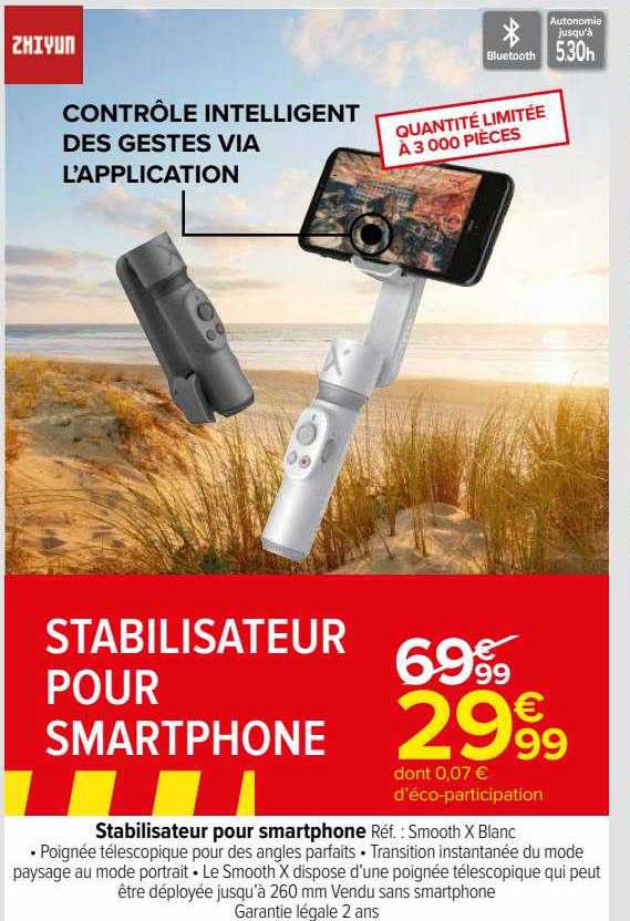 stabilisateur pour smartphone