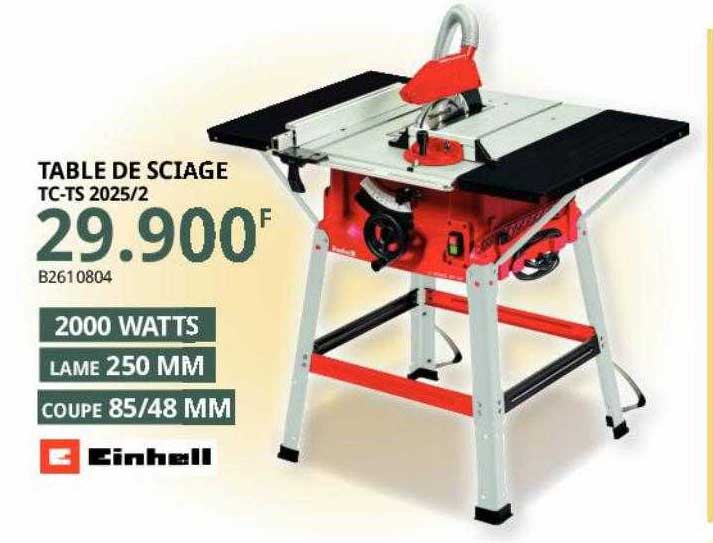 table de sciage einhell