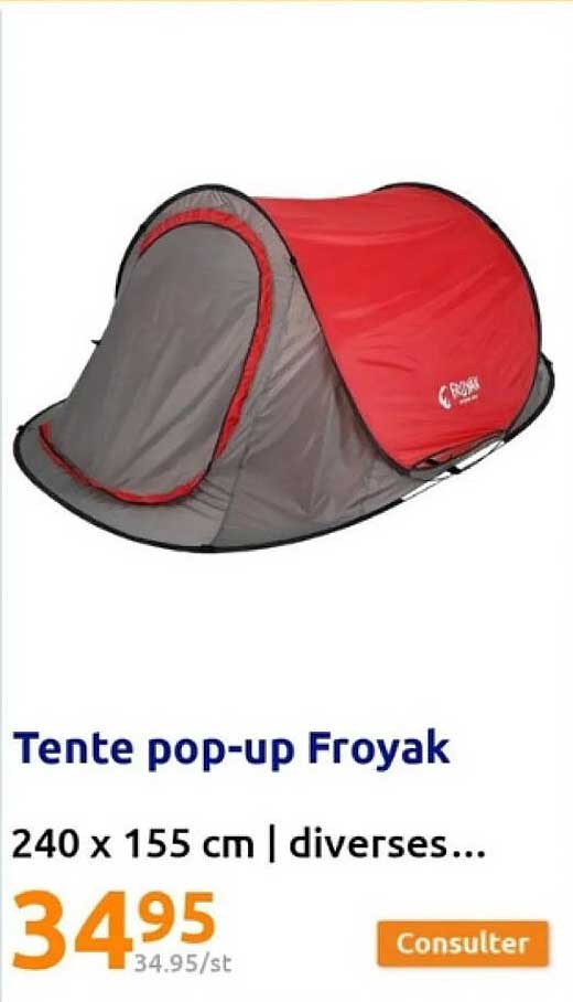 tente pop-up froyak