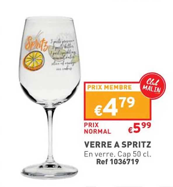 Verre à Spritz