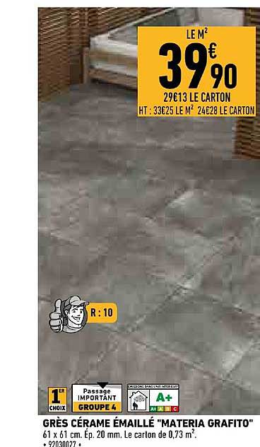 grès cérame émaillé materia grafito