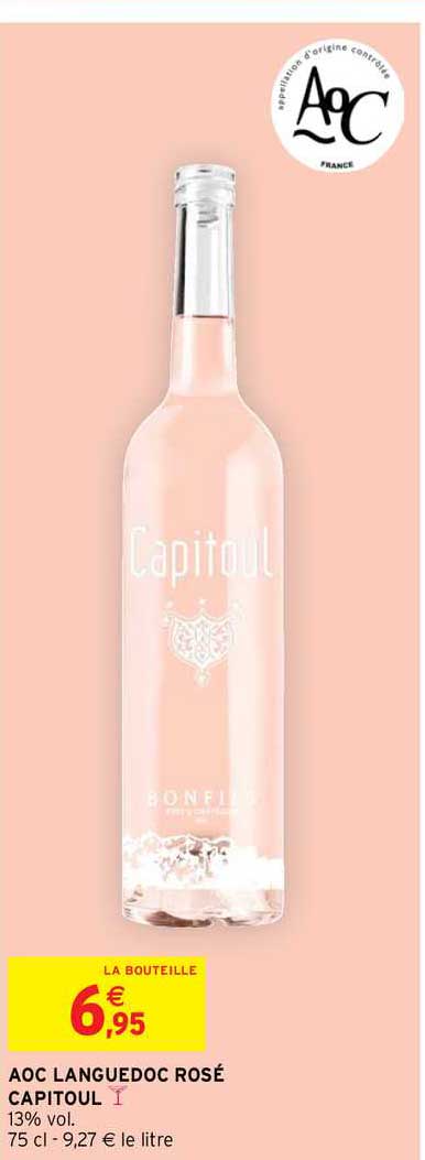 Aoc Languedoc Rosé Capitoul