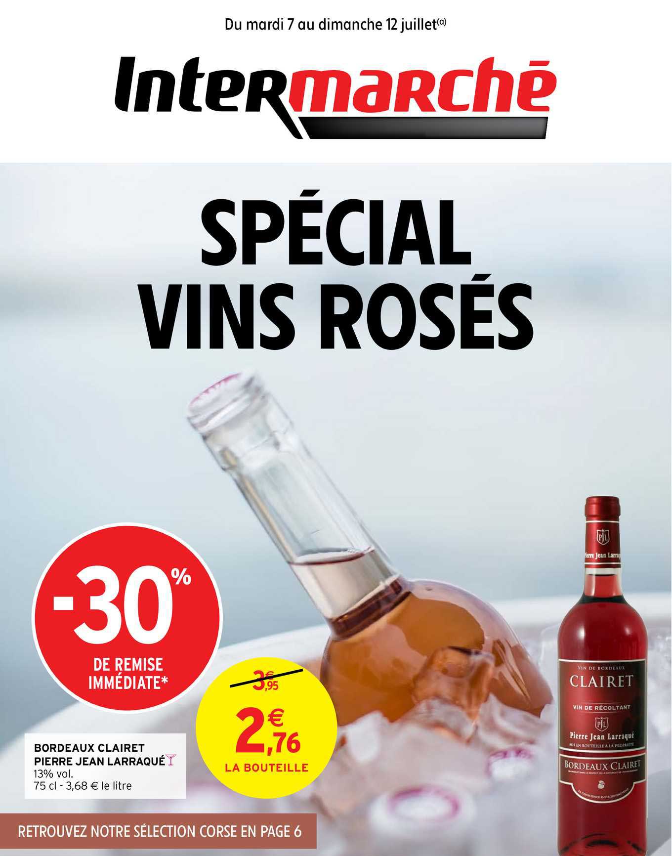 bordeaux clairet pierre jean larraqué -30% de remise immédiate