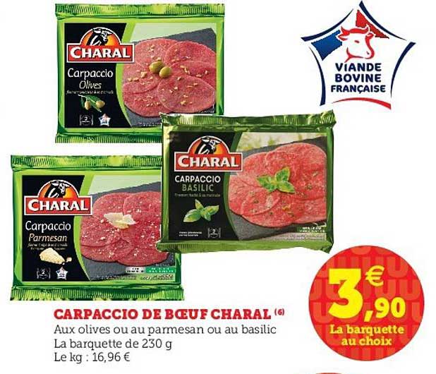 Carpaccio De Bœuf Charal