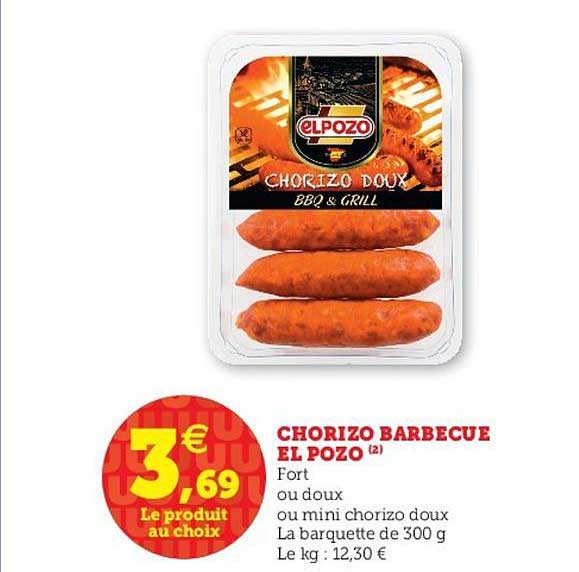 Chorizo Barbecue El Pozo