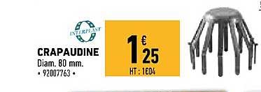 crapaudine interplast