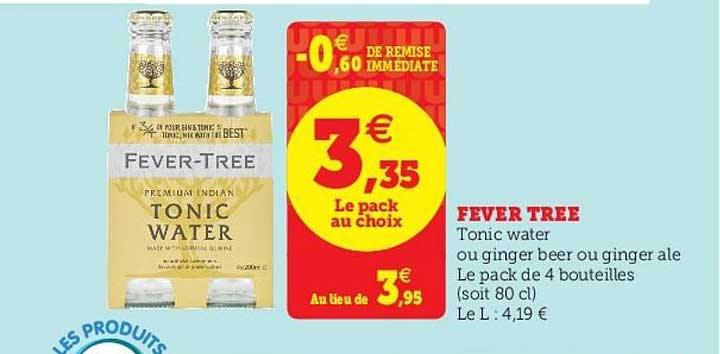 fever tree tonic water