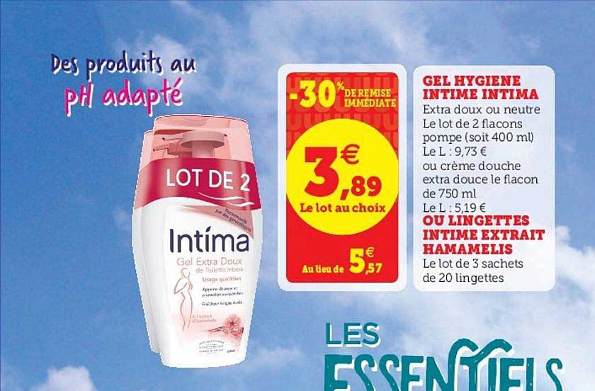 Gel Hygiène Intime Intima -30% De Remise Immédiate