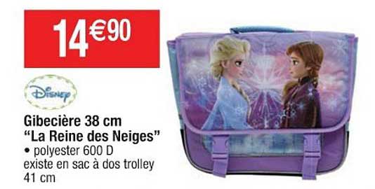 Gibecière 38 Cm La Reine Des  Neiges