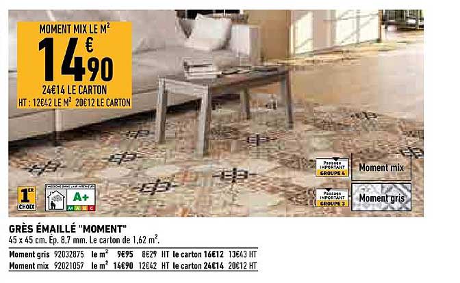 Grès émaillé Moment