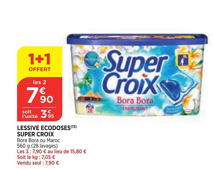 Lessive Ecodoses Super Croix
